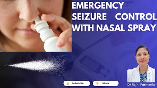 Ep 17 How to use midazolam nasal spray during a seizure episode Hindi seizure Epilepsy [upl. by Ettevy]