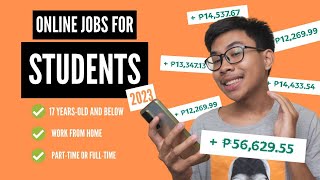 Online Jobs for Students 2023  How to Earn from Home [upl. by Egag]