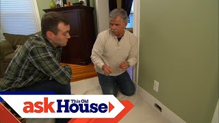 How to Patch a Hole in Wood Trim  Ask This Old House [upl. by Nemraciram]