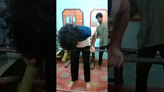 HIT BACK WORKOUT Barbel Rows SUBSCRIBE ♥️ [upl. by Eichman]