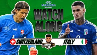 Switzerland 20 Italy Live  EURO 2024  Watch Along [upl. by Reger]