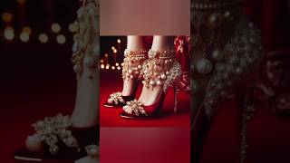 Beautiful 🥰Heels shoes collection Collection Jhumka shorts footwear heels sandals shoes viral [upl. by Gnues]