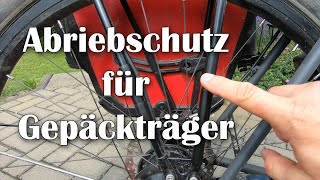 🚲 Fahrradtaschen  Packtaschen  Abriebschutz für Gepäckträger Werbung da Markennennung [upl. by Laenaj]