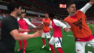 EA SPORTS FC 25Arsenal vs Nottm Forest [upl. by Ingold]