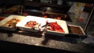 Riu Palace Costa Rica  Dinner Buffet Part 2 [upl. by Ariahay177]