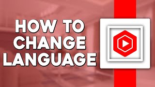 How To Change Language In YouTube Studio Quick Tutorial [upl. by Perron]