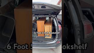 Does A Tall Bookshelf Fit In The RAV4 rav4 toyota shorts 2016rav4 [upl. by Willette677]