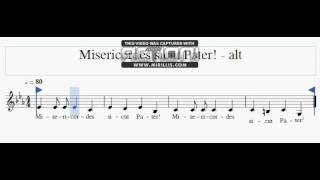 Misericordes sicut Pater alt [upl. by Bell]