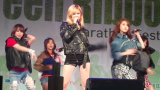 Is It Poppin물좋아4Minute 포미닛Live  Green Ribbon Marathon Festival [upl. by Ahsiakal]