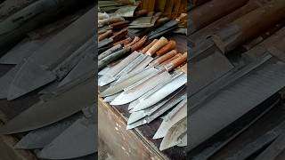 Saw Blade knife Making  Blacksmithing projects shorts ytshorts blacksmith [upl. by Clawson]