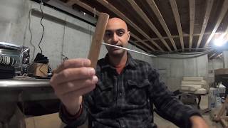 How to make a must have fishing tool hook out disgorger dehooker [upl. by Phillane]