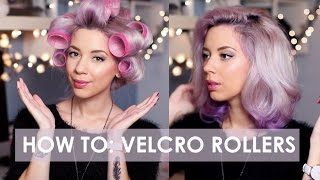 How I use velcro rollers  LLimWalker [upl. by Loftis]