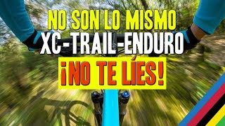 Cómo elegir la bicicleta de montaña adecuada  BTT para principiantes XC vs Trail vs Enduro [upl. by Sitoel286]