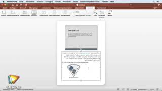 PowerPoint 2016 für Mac – Grundlagen Tutorial Notizen schreiben video2braincom [upl. by Ayrolg]