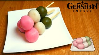 Genshin Impact Recipe 43  Tricolor Dango [upl. by Karalynn]