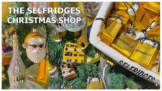 The SELFRIDGES Christmas SHOP 2023 LONDON Vlogmas  Luxury shopping at Oxford Street [upl. by Lebasy458]