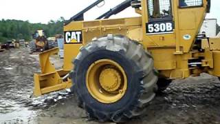 quotdemo cat 530b skidderquot 3 [upl. by Aisset]