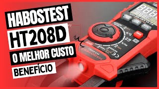 HABOTEST HT208D  O melhor alicate amperímetro custo benefício de 1000A [upl. by Eerahs]