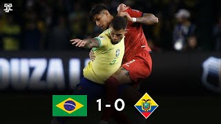 BRASIL JUEGA HORRIBLE  BRASIL 1 ECUADOR 0  ELIMINATORIAS CONMEBOL 2026 [upl. by Orin412]