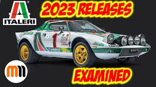 Italeri 2023 Model Kit Releases  Whats ahead [upl. by Ennaillij402]