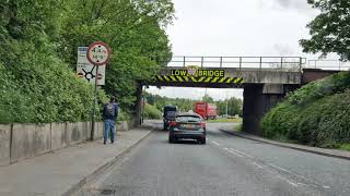 Bredbury Interchange amp Portwood Roundabout following signs to Town Centre Driving Test Route Help [upl. by Wohlert]