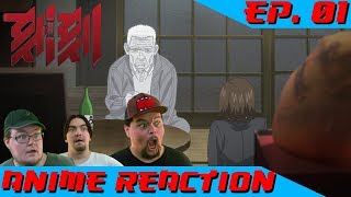 ZA WARUDO  Anime Reaction Kokkoku Ep 01 [upl. by Adranoel]