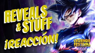 INESPERADO 🤯 NUEVO GOKU ULTRA INSTINTO ULTRA REACCIÓN REVEALS amp STUFF DB LEGENDS [upl. by Peirsen]