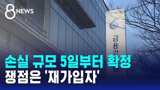 홍콩 ELS 손실 규모 5일부터 확정…쟁점은 재가입자  SBS 8뉴스 [upl. by Elauqsap]