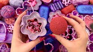 Very Satisfying ASMR Video  Crushing soap boxes with starch and foam  Clay cracking  Cutting soap [upl. by Thacker]