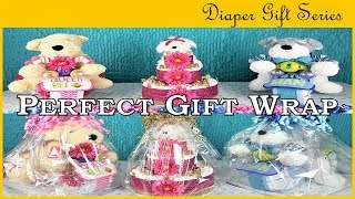 How To Gift Wrap Diaper Cakes [upl. by Paige]