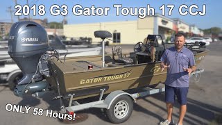 2018 G3 Gator Tough 17 CCJ  USED BOAT SHOWCASE [upl. by Ray]