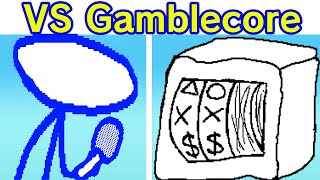 Friday Night Funkin VS Gamblecore Meme  Freaky Slot Machine FNF Mod [upl. by Delphina]