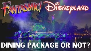 Fantasmic Disneyland dining package WORTH IT Watch my review with tips seating and more [upl. by Htebazile]