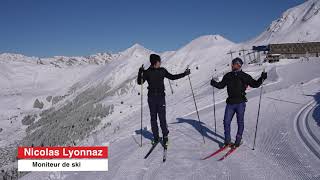 Découvrez la piste de ski de fond à Verbier ⛷️ [upl. by Yot]