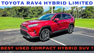 2023 Toyota RAV4 Hybrid Limited AWD w22k Miles  POV Review amp Test Drive Best Used Compact Hybrid [upl. by Gnak]