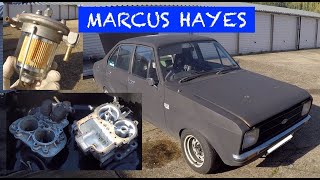 MK2 ESCORT CARB  FUEL PRESSURE REGULATOR REBUILD [upl. by Angadresma]