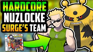 Can Lt Surges BEST TEAM Beat Pokémon Platinum Hardcore Nuzlocke [upl. by Aramen]