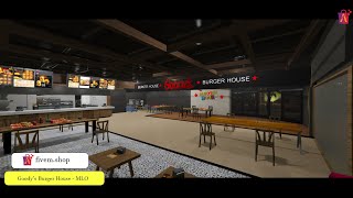 Goody Burger House MLO  FiveM Burger fivem burgershot [upl. by Adnolrehs686]