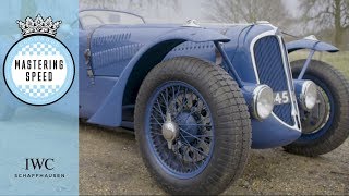 Mastering the vintage Delahaye 135 CS [upl. by Field]