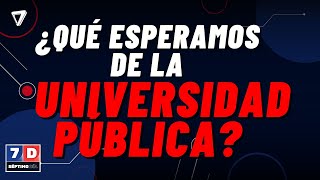 quotLas UNIVERSIDADES resolvemos PROBLEMAS de la GENTE comúnquot [upl. by Yejus]