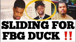 The Man Shot With DThang Disses FBG Dutchie After He Rapped About Sliding For FBG Duck In His Song [upl. by Swisher]