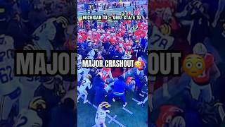 Michigan Wolverines defeat the Ohio State Buckeyes 13  10 😱 shorts college football [upl. by Ian397]