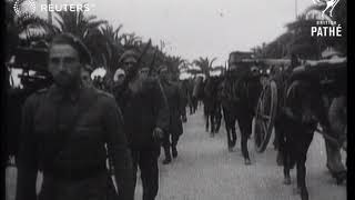 SPAIN Francos troops take Tarragona 1939 [upl. by Oberstone804]