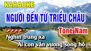 Người Đến Từ Triều Châu Karaoke Tone Nam Nhạc Sống  Nguyễn Duy [upl. by Petronille]