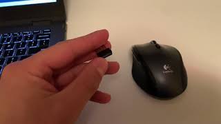 How to Pair Logitech Mouse or Keyboard to USB Receiver [upl. by Wershba]