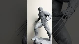 Imprimimos o Wolverine Das telas para a impressão 3D em 50cm de pura precisão e detalhes resina3D [upl. by Sisi966]