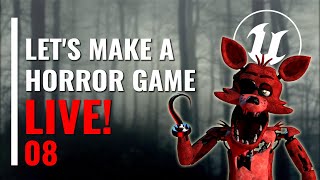 🔴LIVE🔴Discussing Game Production  Making a Horror Game  C  Dev Stream  UE5  GAME GIVEAWAY [upl. by Sirah]