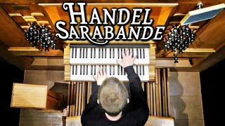 HANDEL  SARABANDE  D MINOR HWV 437  JONATHAN SCOTT ORGAN  ST NIKOLAUS BRÜGGEN GERMANY [upl. by Attenna57]