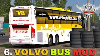 All time 6 Best VOLVO Buses mod for Bussid  Volvo Bus mod for Bus Simulator Indonesia [upl. by Elatsyrk]