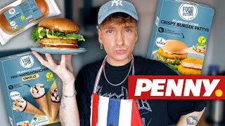 Neue vegane Produkte von Penny Sommer 2023 Crispy Chicken Brioche Bun uvm  Fabi Wndrlnd [upl. by Aidnama70]